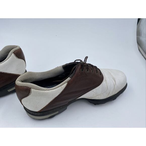 FootJoy DryJoys Tour Golf Saddle Leather Men’s Sz 9 W Opti Flex 2 Golf #59961 main image 16